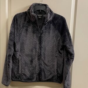 Eddie Bauer Charcoal Fleece Jacket